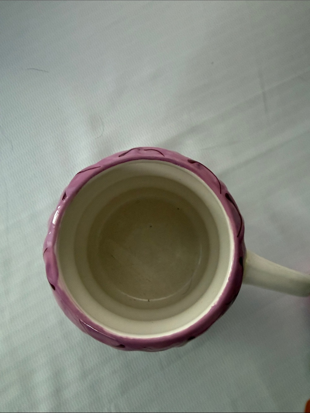 Donut Colorful Drip-Glazed Ceramic Mug - Pink, Yellow, Blue - Picture 3 of 6
